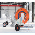 Automatic plant waterer hose reel irrigation system